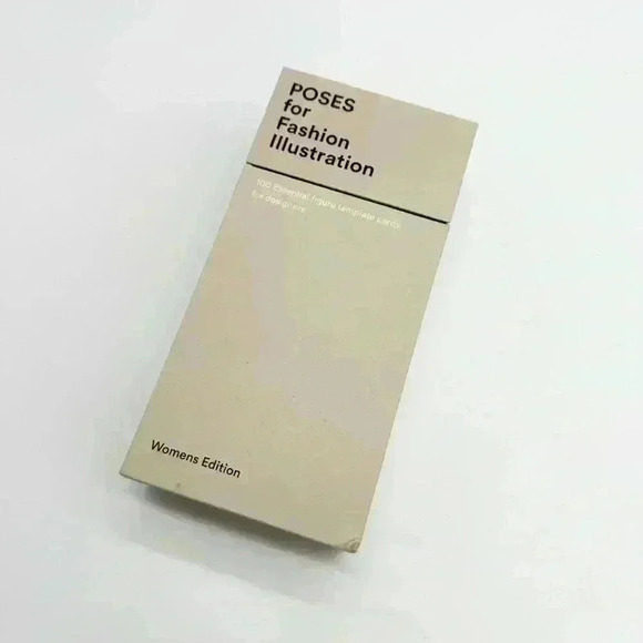 Poses  for Fashion Illustration (Card Box): 100 essential figure template cards - Picture 2 of 2